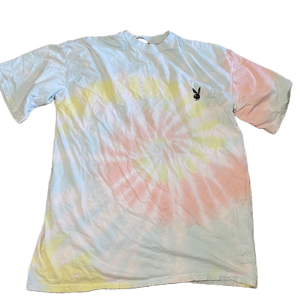 Playboy Bunny x Missguided Tie-Dye Tshirt